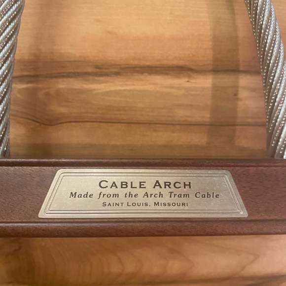 Cable Arch made from the Arch Tram Cable—St. Louis, MO - Picture 3 of 9
